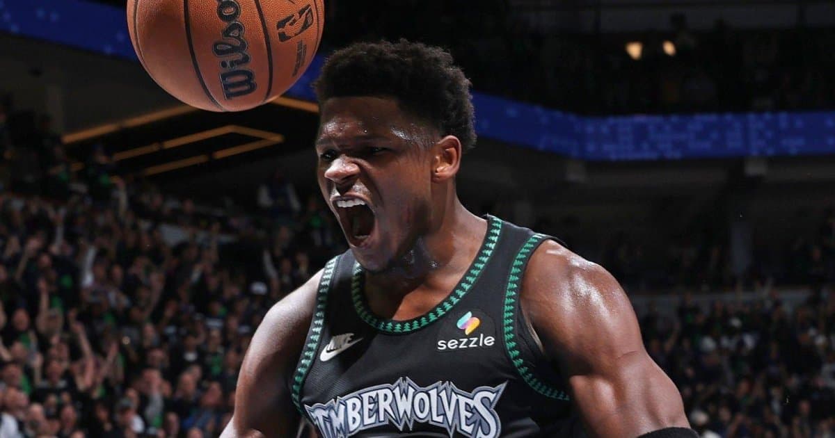 Edwards decide no último quarto, e Timberwolves empatam a série contra os Spurs